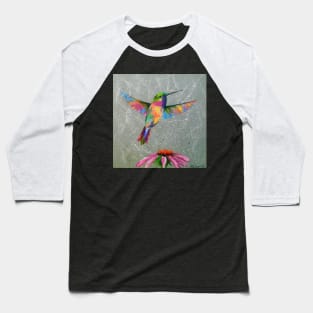 Hummingbird and flower Baseball T-Shirt